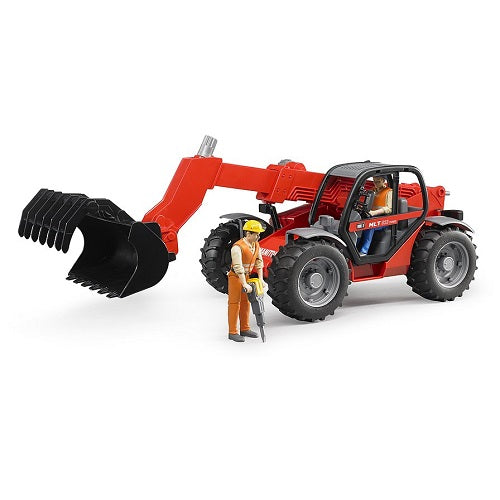 Bruder 02125 Chariot télescopique Manitou MLT 633