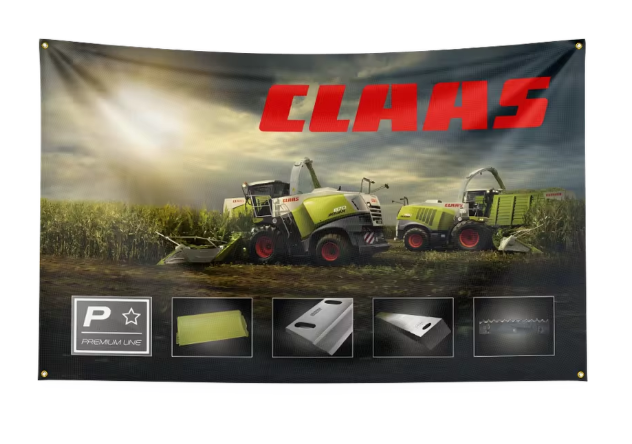 Drapeau CLAAS 90x150 cm
