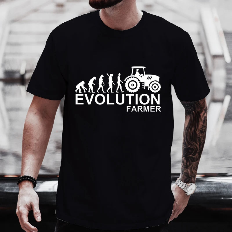 T-SHIRT EVOLUTION OF FARMER