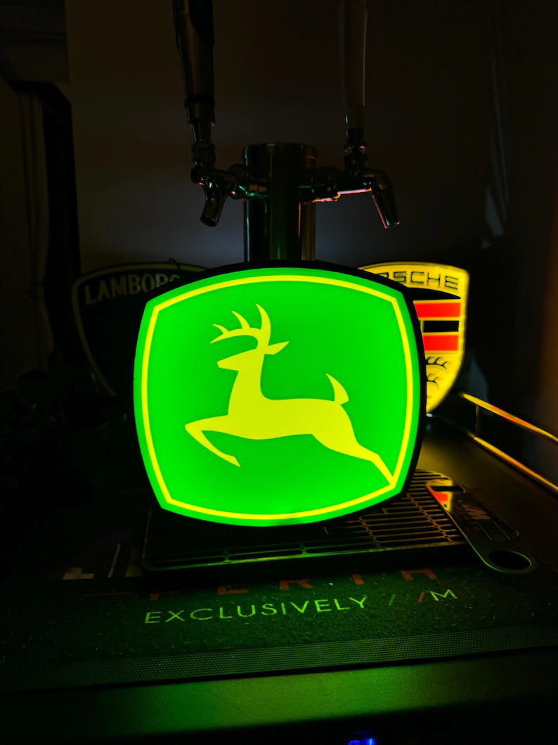 Caisson lumineux LED John Deere