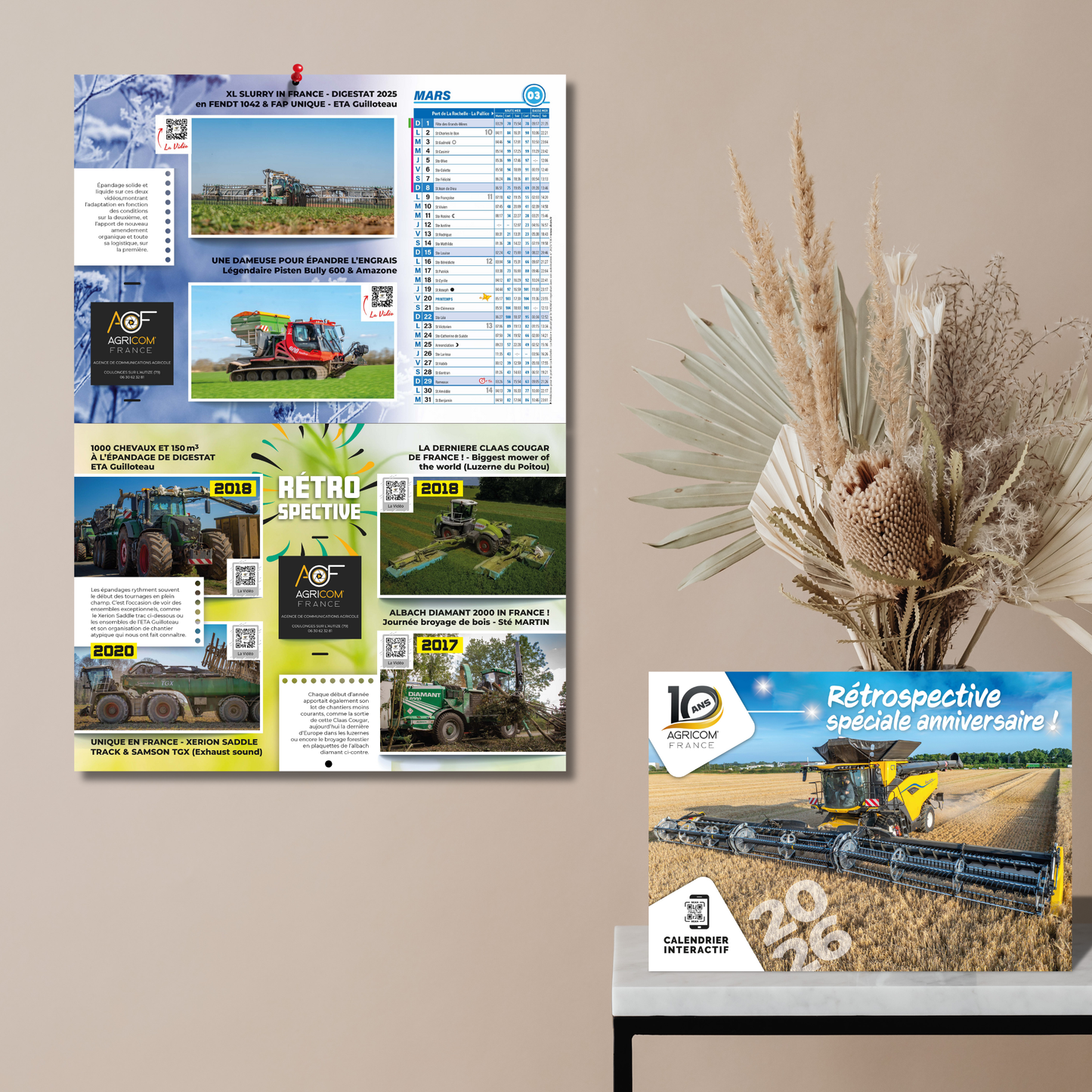 PACK FIRST - Calendriers AgriCom'France