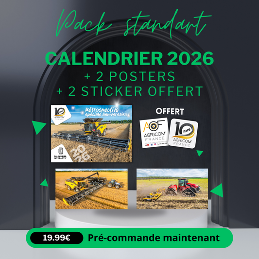 PACK STANDART - Calendriers AgriCom'France