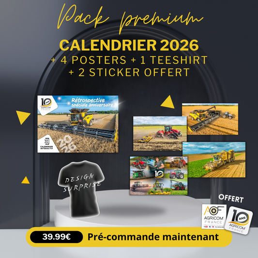 PACK PREMIUM - Calendriers AgriCom'France