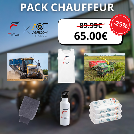 PACK CHAUFFEUR - COLLAB AGRICOM FRANCE -