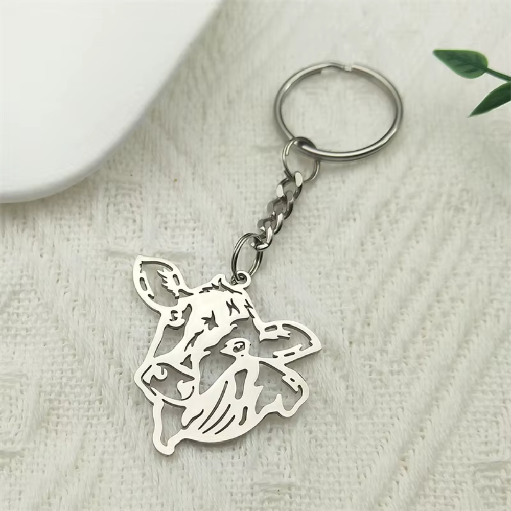 Porte clés vache
