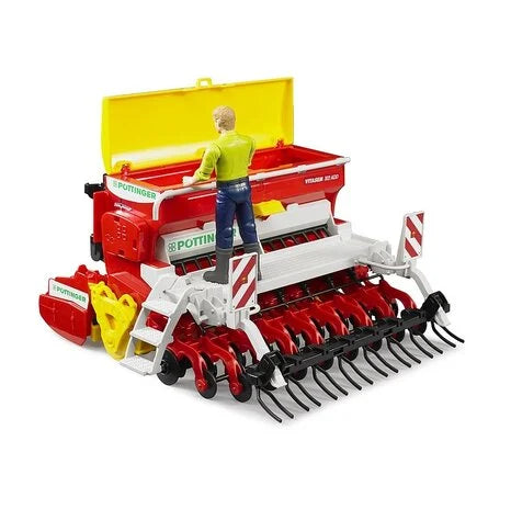 Bruder Semeuse à herse rotative Vitasem 302ADD de Pöttinger