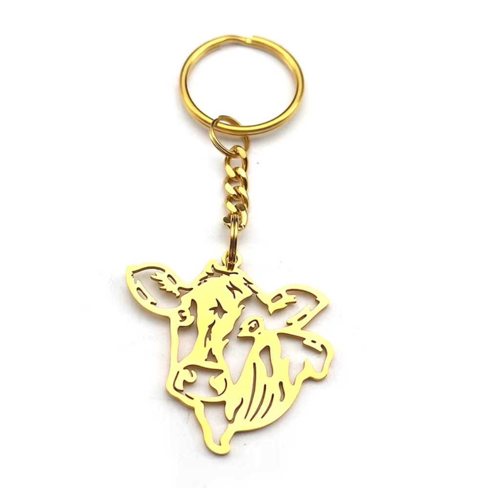 Porte clés vache