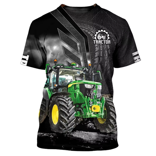 T-shirt Imprimé John Deere 6r